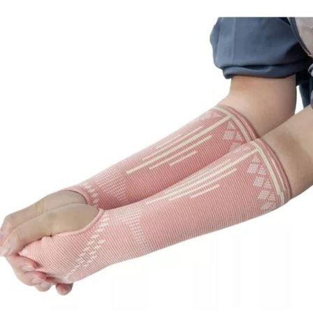 Volleyball-ermer i polyester, armbeskyttere og, S