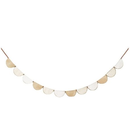 Puuvillakankaalla kukka seppeleen liput viiri pohjoismaiseen tyyliin huoneen seinälle ripustettava sisustus