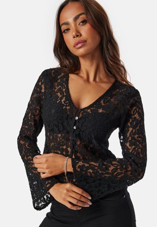 Object Collectors Item Objritta Re L/S Top Black Klær