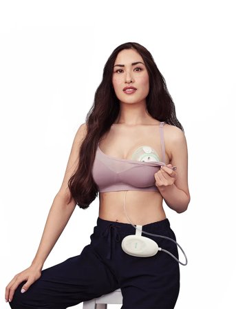 Elvie Stride Breast Shield (2 Pack) - White - 24 MM