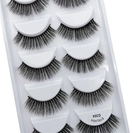 5 paria tekoripsiä - 3D tekominkki - G304