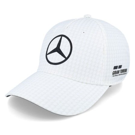 Formula One - Motor Vit adjustable Keps - Kids Mercedes AMG F1 23 Hamilton White Adjustable @ Hatstore