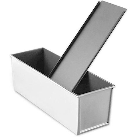 Brödlåda med lock för köksbänk