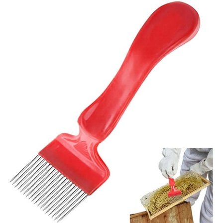 Bihonning Skuffe, Honningkake, Birøkt Avdekkingsgaffel, Honninggaffel, Honningskjæregaffel, Birøkterutstyr Tilbehør Birøkterverktøy