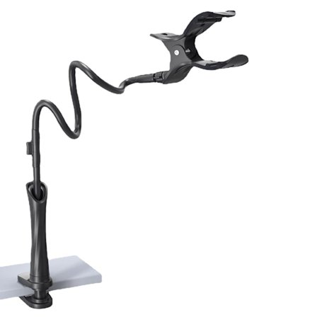 Telefonholder seng gåsehalsfeste - Mobiltelefonklemme for skrivebord