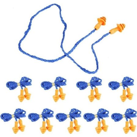 10 stk. Støjreducerende ørepropper Termoplastiske gummikugler Beskyttelse