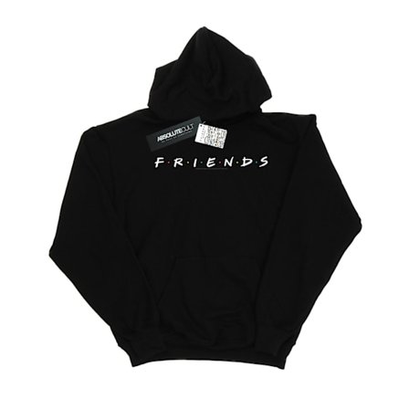 Friends Herr Text Logo Hoodie XXL Svart