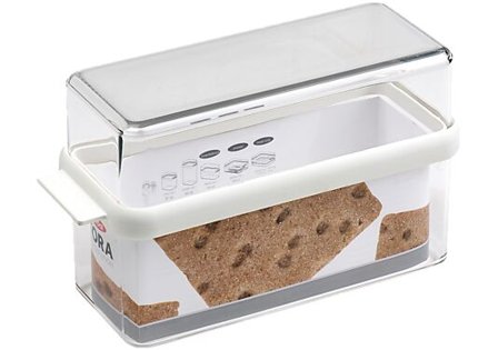 MEPAL Knekbrødboks Stora 18x8x12cm Hvit