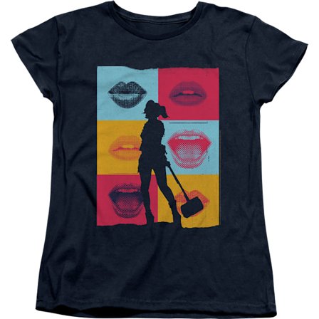 Dame Harley Quinn Læber Birds Of Prey T-shirt Ny