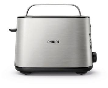 Philips Viva Collection Brödrost HD2650/90 Brödrost helt i metall med åtta rostningsnivåer Cooking Brödrost - Brödrost