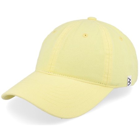 Wei - Žlutá unconstructed Kšiltovka - Wai Pastel Buttercup Mom Cap @ Hatstore
