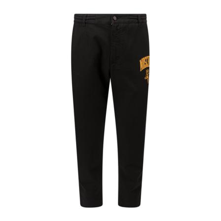 Moschino, Trousers A03377020 Czarny, Mężczyzna, Rozmiar: L