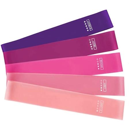 5 kpl urheilun vastuskuminauhasarja elastinen saalisnauhasarja