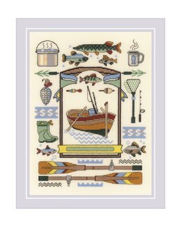 Stickpackung Bild Angeln