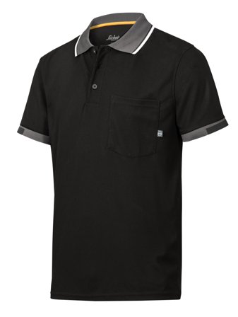 Snickers Workwear 2724 AllroundWork Pikétröja svart Svart, Kläder