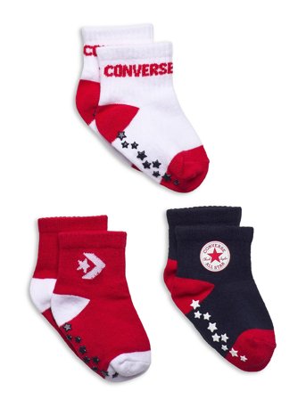 Gq-3Pk Grip Quarter Patterned Converse