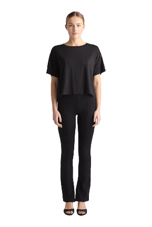 Residus Gwynet Tee - Black T-shirts & toppar Dam Svart M