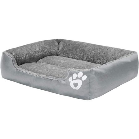 Hundeseng for små/mellomstore/store/ekstra store hunder, supermyk kjæledyrsofa, katteseng, KLB