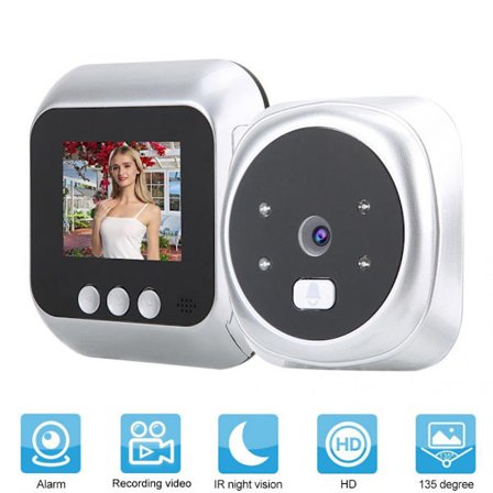 TFT IR LED Night Vision Övervakningskamera Dörrklocka