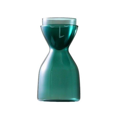 Nattbordskaraffelsett med Tumblerglass, 1000ml/35oz Mrs. Night Sett Vannkaraffel for Soverom Nattbord eller Kjøkken