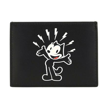 Neil Barrett, felix the cat card holder Czarny, Mężczyzna, Rozmiar: ONE Size