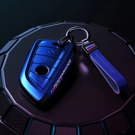 Piano Lack Bil Fjärrkontroll Nyckel Fodral Fob för BMW X1 X3 X4 X5 X6 F15 F16 G30 E36 E90 1 3 5 7-serien F20 F30 118i 218i 320i