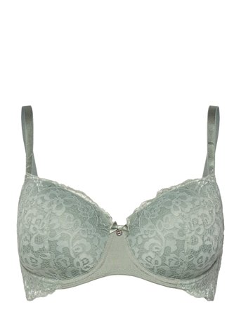 Marine Padded Underwired Bra Green Hunkemöller