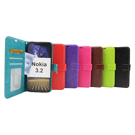 Crazy Horse Wallet Nokia 3.2