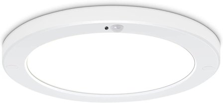 Aneta Lighting ECO Light 71228-70 Plafond med PIR/lux-sensor, Ø220x18 mm, vit, Belysning