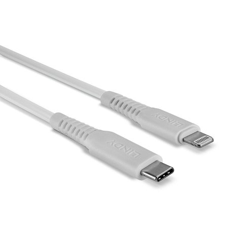Lindy 3m USB C to Lightning Cable white Factory Sealed