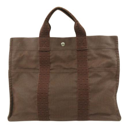 Hermès Vintage, pre-owned bag Fool toe Bruin, Dames, Maat:ONE Size,Canvas