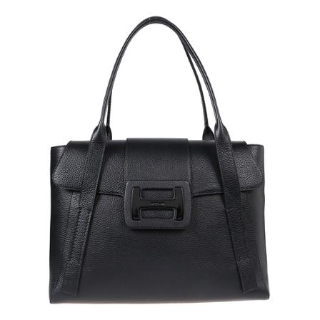 Hogan, Tote Bags Zwart, Dames, Maat:ONE Size