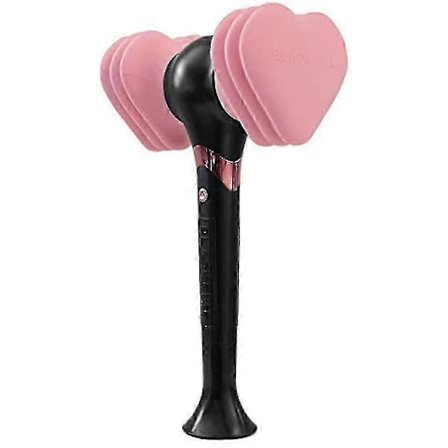 Svartrosa Valotikku Sydän / vasaranmuotoinen Kpop Led Lamppu Tikku Konserttilamppu Loisteputki Tikku hyvin {YFL}