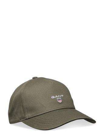 Original Shield Cap Accessories Headwear Caps Grønn GANT