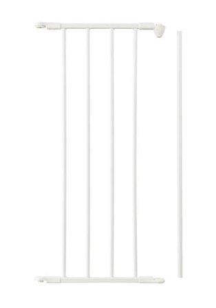 Baby Dan 67234-2400-12 Förlängningspanel till FLEX-säkerhetsgrind M, vit, Larm & säkerhet