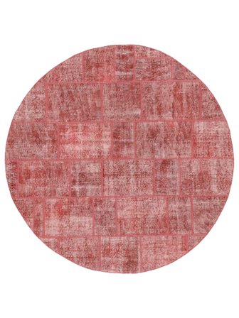 Patchwork Dywan Ø 193 Wełna