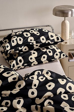 Jotex - Örngott 2-pack 50x60 Cm Svart/vit OVO - Köp Örngott hos Jotex