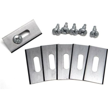 30-pack gräsknivar för Husqvarna med dubbelt slipade rostfria stålblad