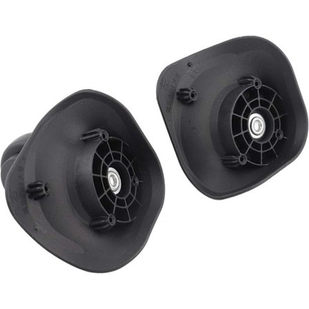 Samsonite hjuludskiftning, 2 stk./sæt PVC bagagehjul erstatter enkeltrulle til kufferttilbehør