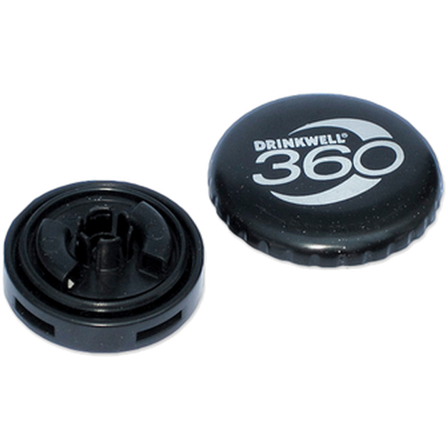 Drinkwell - 360 Kontrollsett for gjennomstrømning/filterhette i rustfritt stål for fontene Svart 1 stk. - Katt - Matplass og vannfontener for katt - 