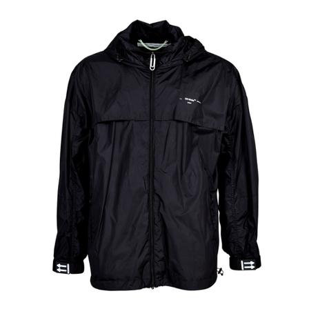 Off White - Vindjackor - Svart - Herr - Storlek: M, Herr, Storlek: M