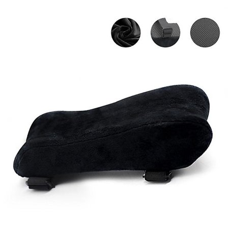 Bil Memory Foam Armlæn Sæde Stol Hånd Pude Blød Albue Pude Armlænsmåtte Støtte Pad Auto Interiør Udskiftningstilbehør - Armlæn