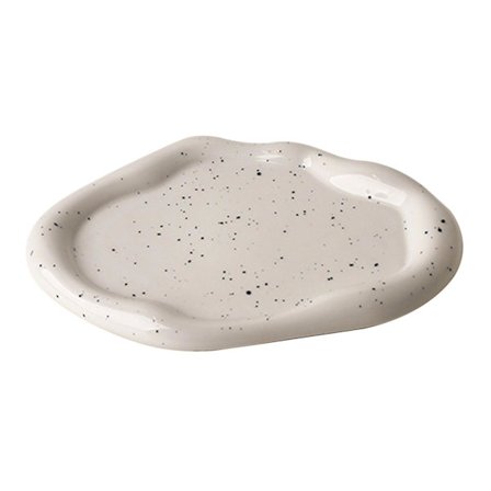 Moderne Keramik Sølvbelagt Bordpynt Hvid A