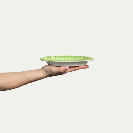 Mateus Bubbles Tallerken Grønn 16x20