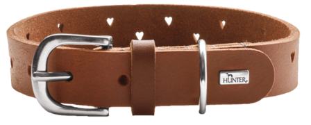 Hunter - Hundehalsbånd Aalborg Soul Cognac XXS 25 - Halsbånd 16-20cm - Hund - Halsbånd - ZOO.no
