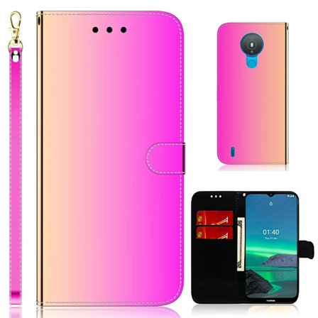 Mirror etui til Nokia 1.4 - Pink