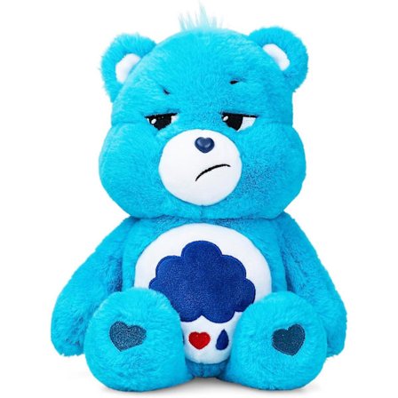Care Bears | Grumpy Bear 35cm Plyschleksak | Samlarobjekt