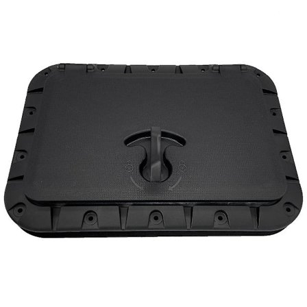 Marine Dækplade Kvadrat Lukke med Trækgreb til Båd Kajak Kano Bådsdele Tilbehør