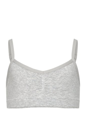 Lindex | Top Seamless V Neck Melange | 128