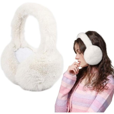 Vinterørevarmere for kvinner, myke, varme og justerbare for innendørs og utendørs bruk